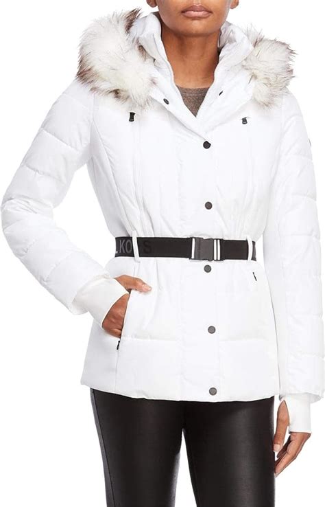 michael kors winterjacke mit fell|Neue Essentials: Michael Kors Jacken für Damen shoppen.